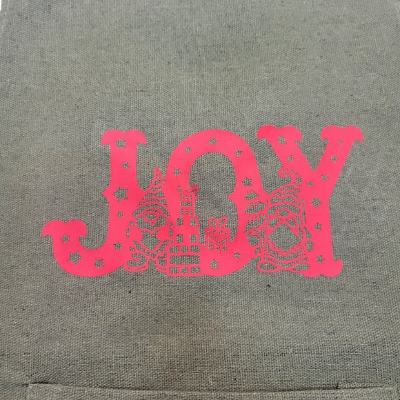 "JOY" Christmas Apron - Picture 2 of 5